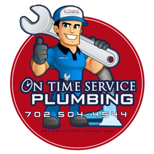 On Time Service Plumbing Mascot